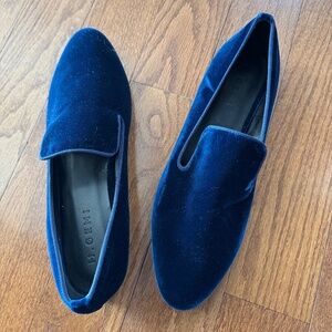 M. Gemi Italian Velvet Loafers New size 41 or 10 NWOB